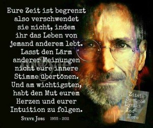 Steve Jobs Spruch